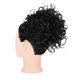 thumbnail image 1 of Pelucas de moño de pelo rizado para mujer, cola de caballo desordenada, envoltura de pelo sintético, 1 of 7