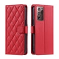 thumbnail image 2 of for Samsung Galaxy Note 20 Ultra Wallet Case, Premium PU Leather Magnetic Flip Folio Case with Wrist Strap Credit Card Holder for Women Men Crossbody Strap Case Cover for Galaxy Note 20 Ultra, Red, 2 of 9