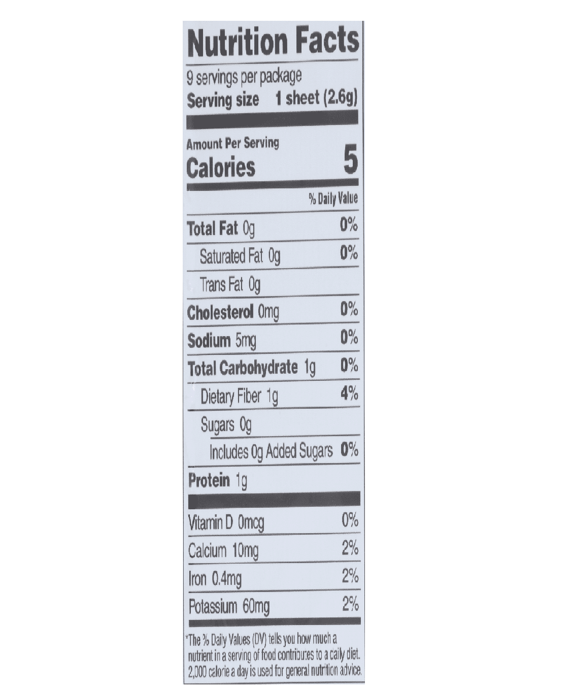 Calories in Okami Spicy Surimi Roll and Nutrition Facts