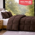 thumbnail image 4 of ALVANA Set de Edredón 3 Piezas Acolchado Extra Grande Hipoalergénico Relleno Suave de Microfibra Down Alternative Ideal para Todo el Año Uso como Edredón o para Funda Duvet, 4 of 6