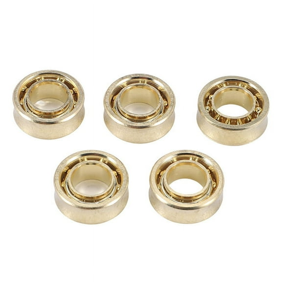 5Pcs Gold 10 Ball Yoyo Bearing Professional Extra Long Sleep Idling YOYO Bearing Yo-Yo Bearings