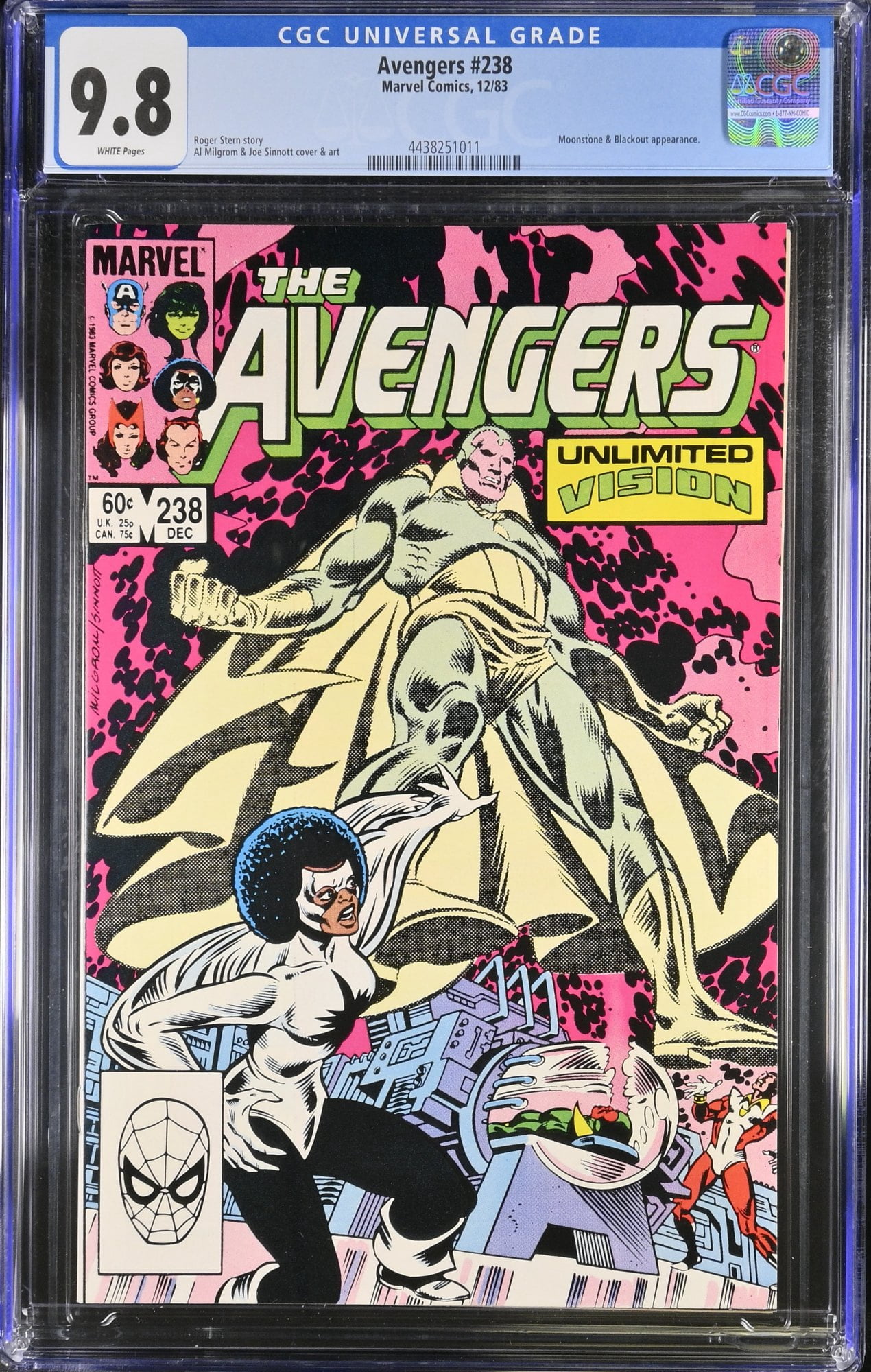Cover of The Avengers #238