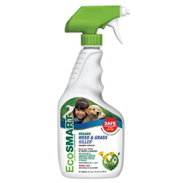 Ecosmart Organic Weed And Grass Killer 24 Ounce Walmart Com