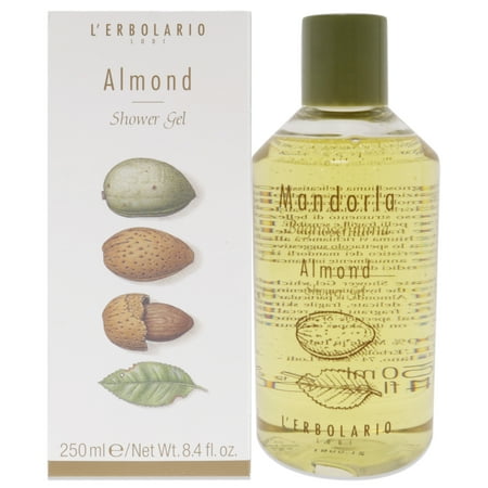 LErbolario Almond Bath Foam, 8.4 oz Shower Gel