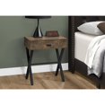 thumbnail image 4 of Accent Table Side End Nightstand Lamp Living Room Bedroom Metal Brown, 4 of 5