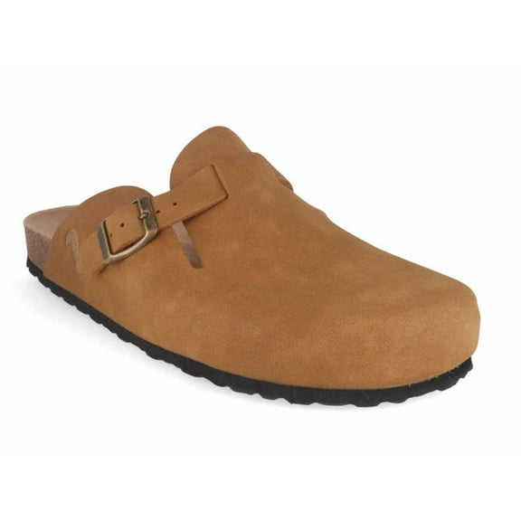 Thies Mens Clogs 'Eco Bio', cognac