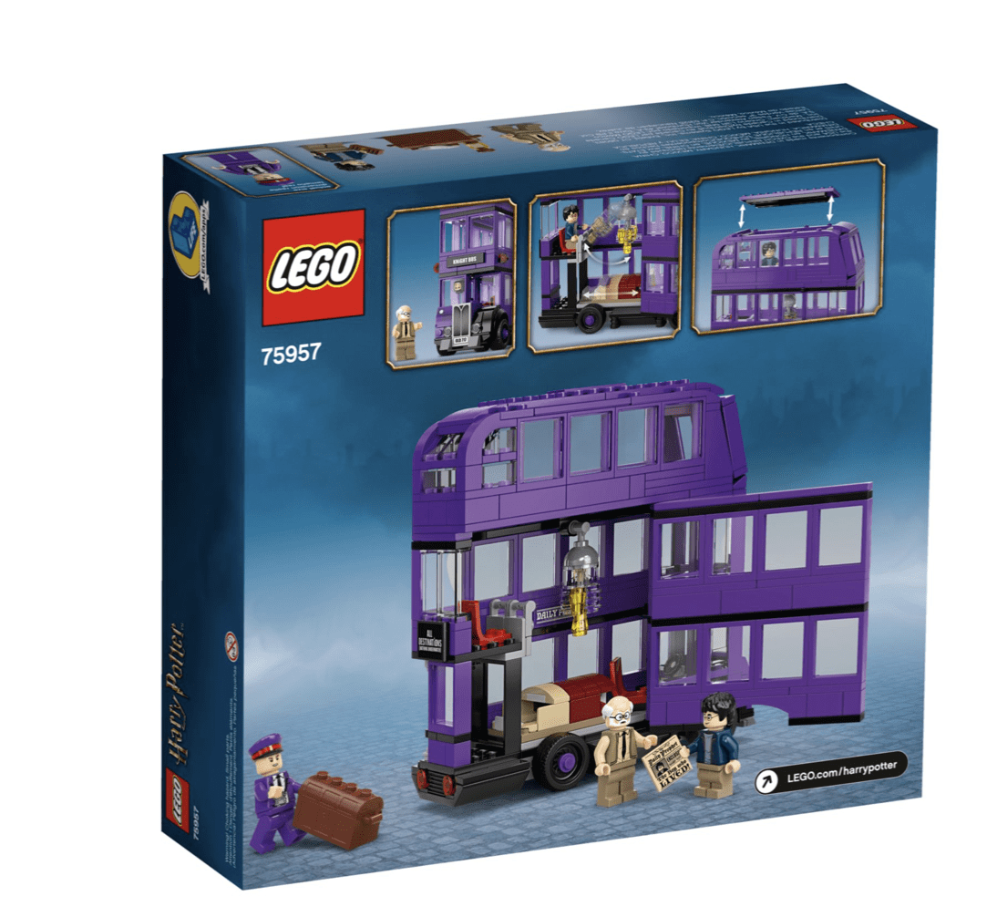 harry potter knight bus lego 2019