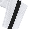 thumbnail image 6 of vdgthytj Mens Athletic Pants Drawstring Elastic Waist Side Striped Texture Running Outdoor Sport Tapered Trousers with Pockets(X-Large,White), 6 of 7