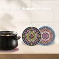 thumbnail image 5 of 3 Pcs Mandala Diamond Art Painting Placemats, Heat Resistant Non-Slip Place mats for Dining Table,Indoor Kitchen Dining Table Decoration for Home Party Gift(15*15cm), 5 of 6