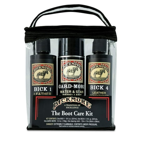 Boot Care Kit, Perfect for On-The-Go Leather Care By (Best Leather Boot Care Kit)