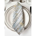 thumbnail image 2 of Cloth Napkins Set of 8 - 20x20 Inches, Yellow Grey Forest Washable Reusable Table Napkins, Grey Modern Art Oil Painting Soft & Absortbent Dining Napkin for Party Wedding Hotel Restaurant, 2 of 8