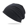 thumbnail image 2 of Men's Fashionable Brimless Hats Are Suitable For Street Dance Cycling Sports Leisure,Youth College Student Hats In Spring Autumn Black Gray 2Pcs, 2 of 5