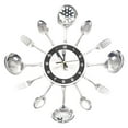 thumbnail image 3 of Cubiertos Creativos Reloj De Pared Cubiertos Utensilio De Cocina Tenedor Para Decoración De Arte Colco Relojes de pared de cocina, 3 of 8