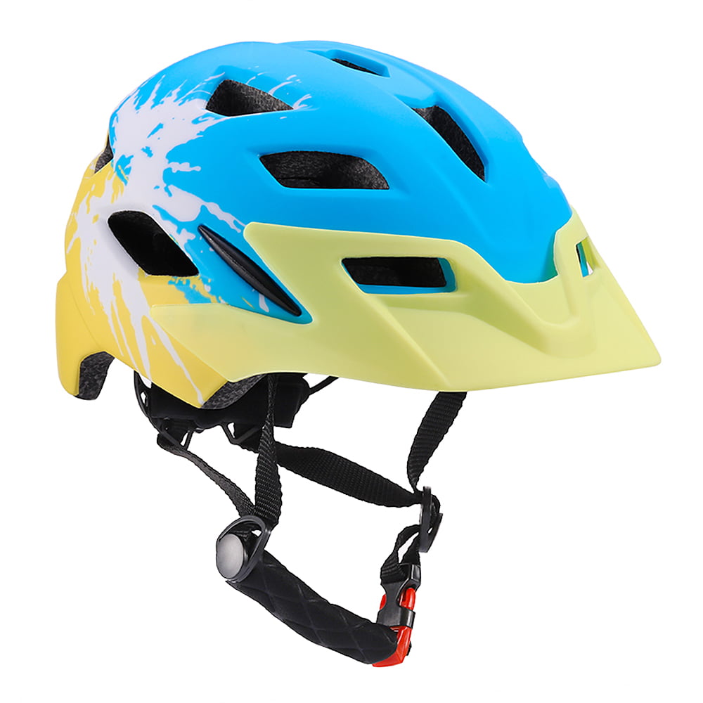 Kids Bike Helmets Lightweight Cycling Skating Sport Helmet w/Safety Light Y7U0 