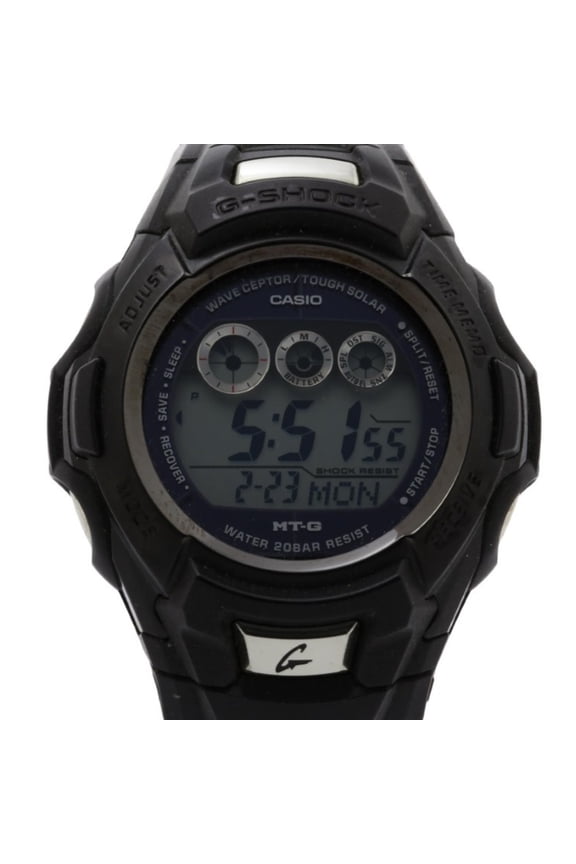 Pre-Owned CASIO G-SHOCK MTG920DJ Black Stainless Steel Men's Digital Watch