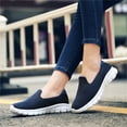 thumbnail image 6 of YOURDIARY Women's Slip On Loafers Comfort Low Vamp Casual Walking Shoes, Breathable Lightweight Wide Width Memory Foam Sole Sneakers, 6 of 7