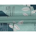 thumbnail image 5 of oneOone Tissu en Velours Vert Sarcelle Abstrait Matériel de Robe Tissu Imprimé Tissu au Mètre 58 Pouces de Large, 5 of 5