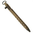 thumbnail image 2 of Clearance Action Pen Solid Brass Pen Six Edge Pocket Pen With And Clip Pen For Business Christmas Birthday (Black), 2 of 7