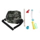 thumbnail image 1 of Beans Planter Flexible Handle Manual Fertilizer Spreader with Bag for Farm Corn Vegetables Sugar Cane Fruit Trees, 1 of 5