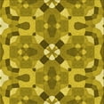 thumbnail image 1 of Ahgly Company Machine Washable Indoor Square Transitional Dark Yellow Green Area Rugs, 8' Square, 1 of 7