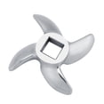 thumbnail image 3 of Mincer Knife, Sturdy Stainless Steel Mincer Blade, Easy To Use For Fruits Many Kinds Of Meat Grinders Meat Vegetables, 3 of 8