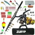 thumbnail image 1 of ZURYP Professional Ocean Fishing Kit: 2.1m Long-Distance Casting Rod & Reel Combo with Soft Baits, Hooks, and Line – All-Inclusive Gear for Sea, Reservoir, Shore Angling (KH-E Set), 1 of 6