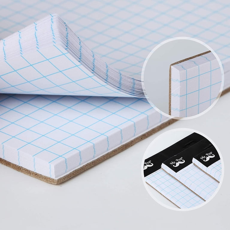 Mr. Pen Quadrille Graph Paper Pad, 4 Squares/Inch, 22 Sheets photo 7
