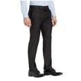 thumbnail image 2 of Kenneth Cole Reaction Stretch Textured Weave Slim Fit Dress Pants Black, 2 of 3