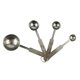 thumbnail image 2 of De Cucharas Medidoras de material acero Inoxidable De 4 Piezas Cucharita Utensilio De Cocina Plata Macarena Cuchara medidora de acero inoxidable, 2 of 6