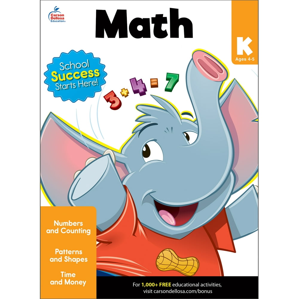 Math Workbook, Grade K