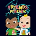 thumbnail image 2 of Toddler's CoComelon Cody and JJ Friends Forever Graphic Tee Navy Blue 3T, 2 of 3