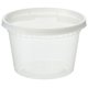 thumbnail image 1 of Contenedores de plástico para almacenamiento de alimentos Delicatessen EDI 16 oz, 50 juegos, 1 of 2