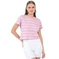 thumbnail image 1 of PLAYERA PARA MUJER QUARRY CON RAYAS, 1 of 4