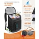 thumbnail image 5 of Mochila térmica Capolo, aislante, impermeable, 36 latas, negra, 5 of 6