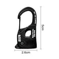 thumbnail image 2 of TNOBHG Tent Rope Tensioner Compact Size Portable Reusable Tent Rope Adjuster Camping Gear Accessory Rope Tensioning Tool, 2 of 8