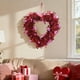 thumbnail image 1 of CaiYueKe Valentine's Day Heart Garland Hanging Decor Floral Wedding Engagement Anniversary Party Supplies Romantic Love Decoration for Home Indoor Outdoor, 1 of 7