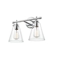 thumbnail image 3 of 8122-CH Millennium Lighting Aliza - 2 Light Bath Vanity-11 Inch Tall and 16 Inch Wide-Chrome Finish, 3 of 3
