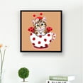 thumbnail image 3 of Cuadros Decorativos 5D DIY diamante pintura hermosa taza gato Cruz puntada bordado mosaico Kits DQrwqpou Nuevos Originales, 3 of 8