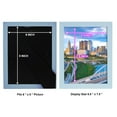 thumbnail image 4 of Grooved 8 in. x 10 in. Blue Picture Frame Set (Set of 4), 4 of 6
