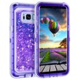thumbnail image 1 of Samsung Galaxy S8 Plus Liquid Glitter Shockproof Case,iPhone 15 Pro, 1 of 4