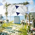 thumbnail image 1 of Bandera De Boda Banderas de agrupamiento de 3,2 m, banderas de decoración de banderas de cadena de Camping reutilizables para barbacoa de verano Wdftyju Libre de BPA, 1 of 8