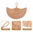 thumbnail image 2 of BRIGHTFUFU Hanging Decoration Rattan Pendant Light Brown Ceiling Hanging Decor for General Consumers 1Pack, 2 of 7