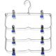 thumbnail image 4 of Colgador de de 4 niveles, organizador de armario, estante, plegable, azul Sunnimix Organizador de Faldas y Pantalones, 4 of 8