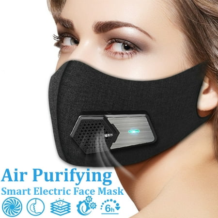 Fresh Air Supply Smart Electric Face Mask Air Purifying Anti Dust (Best Dust Mask For Yard Work)