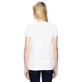 thumbnail image 2 of Ladies'' Scoop Neck T-Shirt - WHITE - L, 2 of 3