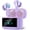 Purple, variant on Earbuds with Screen, 5.4 Headphones, ANC/ENC Noise Cancelling, 48H HiFi Stereo Ear Buds with 5 EQ Modes, Transparency Mode, IPX7 Earphones, Black