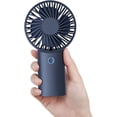thumbnail image 1 of Ventilador de mano de 6000 mAh, mini ventilador portátil, ventilador pequeño recargable por USB [tiempo de trabajo de 5 a 20 horas] ventilador personal con pilas con 3 velocidades para exteriores/ofic, 1 of 5