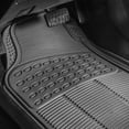thumbnail image 5 of FH Group Universal Fit Rubber Car Floor Mats For Auto SUV Van Heavy Duty - Gray w/ Free Air Freshener, 5 of 8