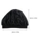 thumbnail image 5 of 3 gorras de dormir para niños, gorros elásticos para dormir, gorros de protección para el cabello, sombrero de borde ancho para viajes a casa (púrpura, negro, rosa), 5 of 5