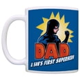 thumbnail image 2 of ThisWear Fathers Day Mug for Dad a Son's First Superhero Gamer Dad Mug Coffee Mug Blue, 2 of 4